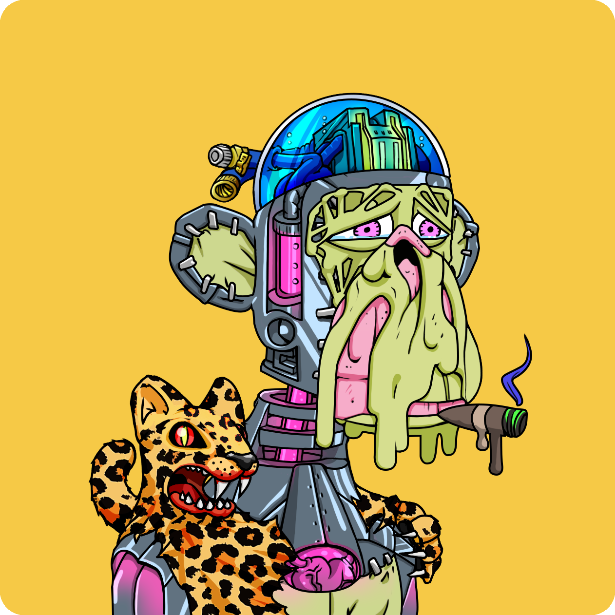 Yuga Labs - Mutant Ape Yacht Club - NFT # 21046