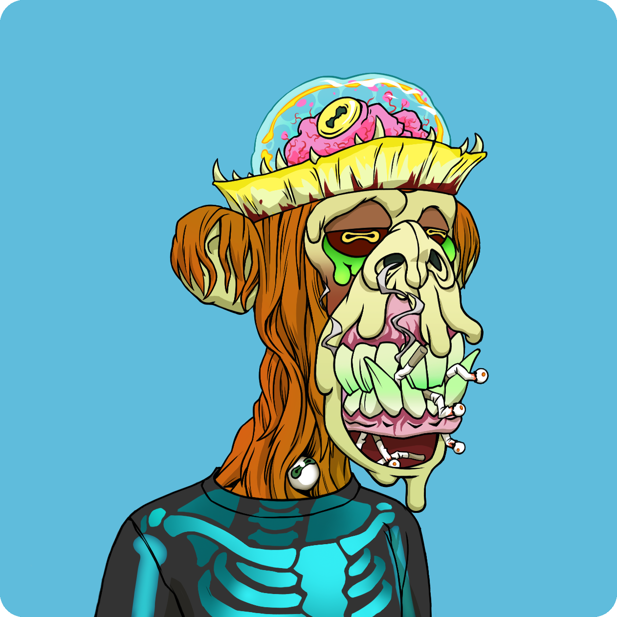 Yuga Labs - Mutant Ape Yacht Club - NFT # 59