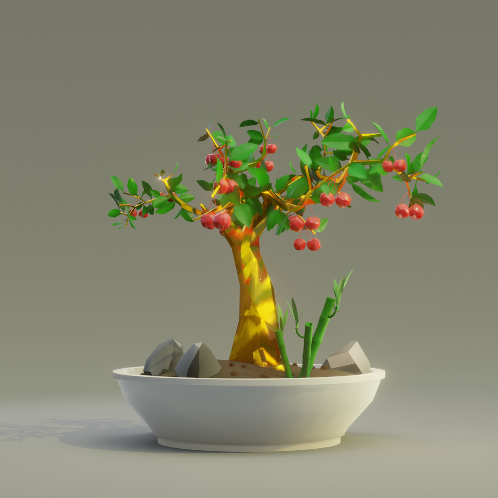 ZENFT Garden Society - Bonsai - Bonsai #8351 - NFT # 8351