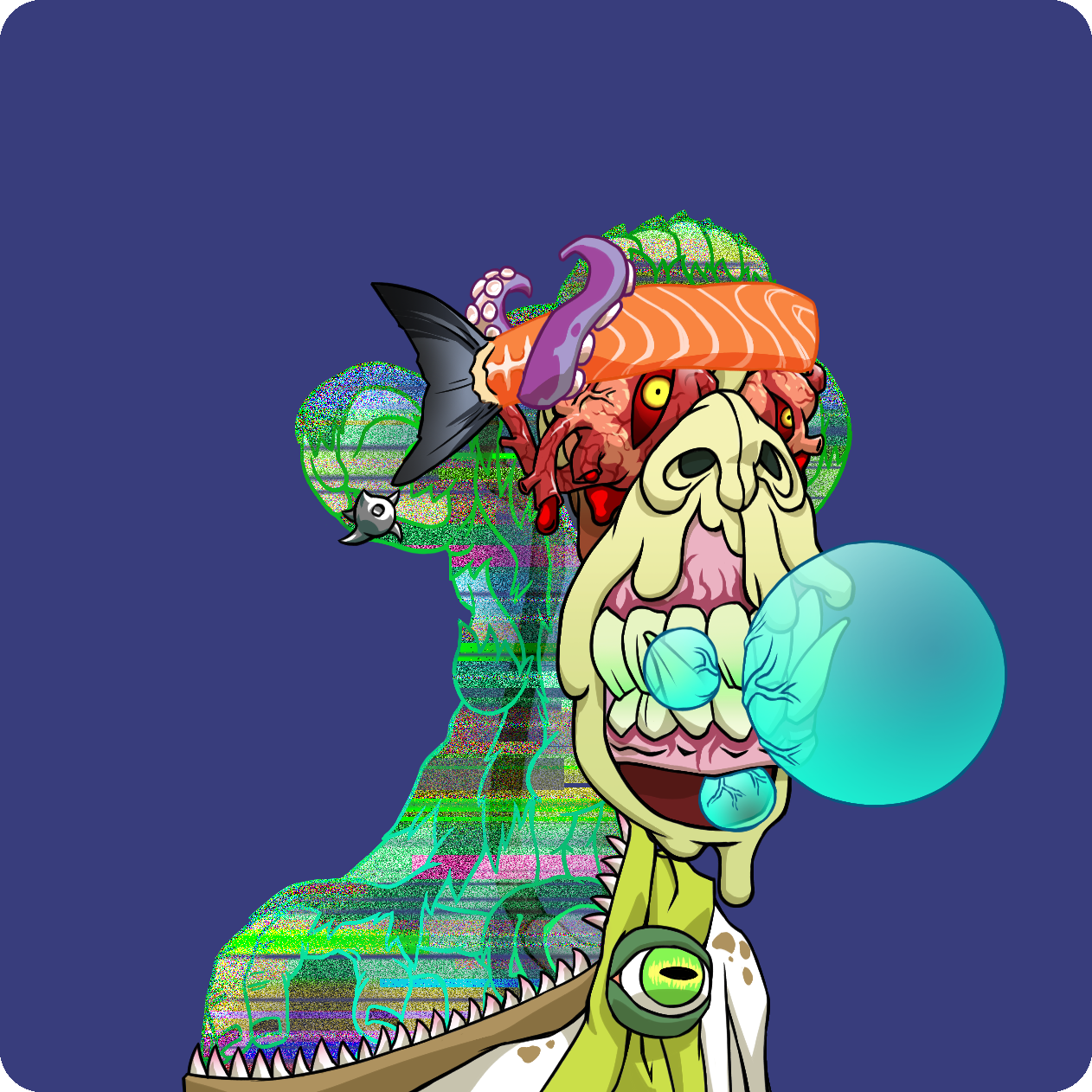 Yuga Labs - Mutant Ape Yacht Club - NFT # 891