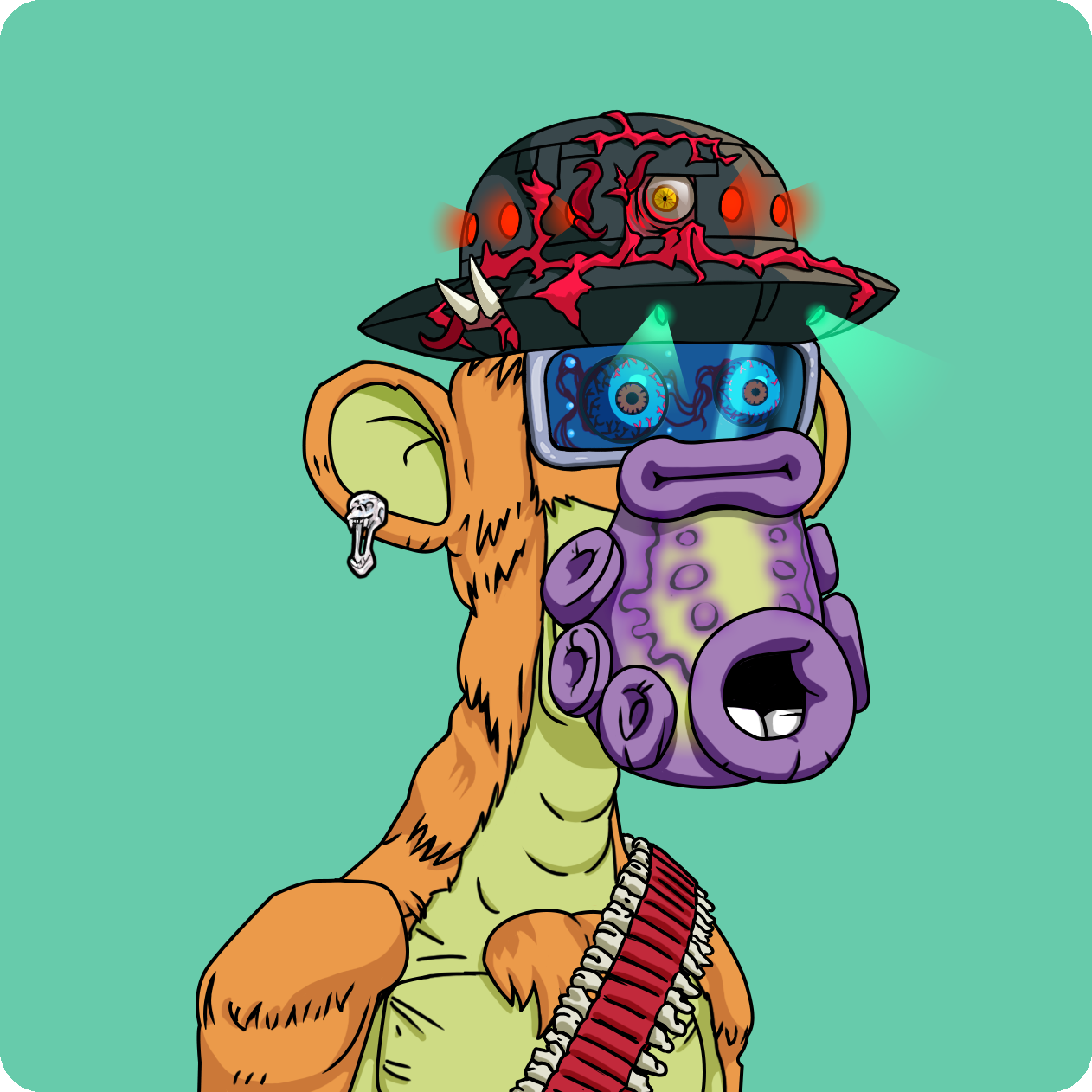 Yuga Labs - Mutant Ape Yacht Club - NFT # 19090