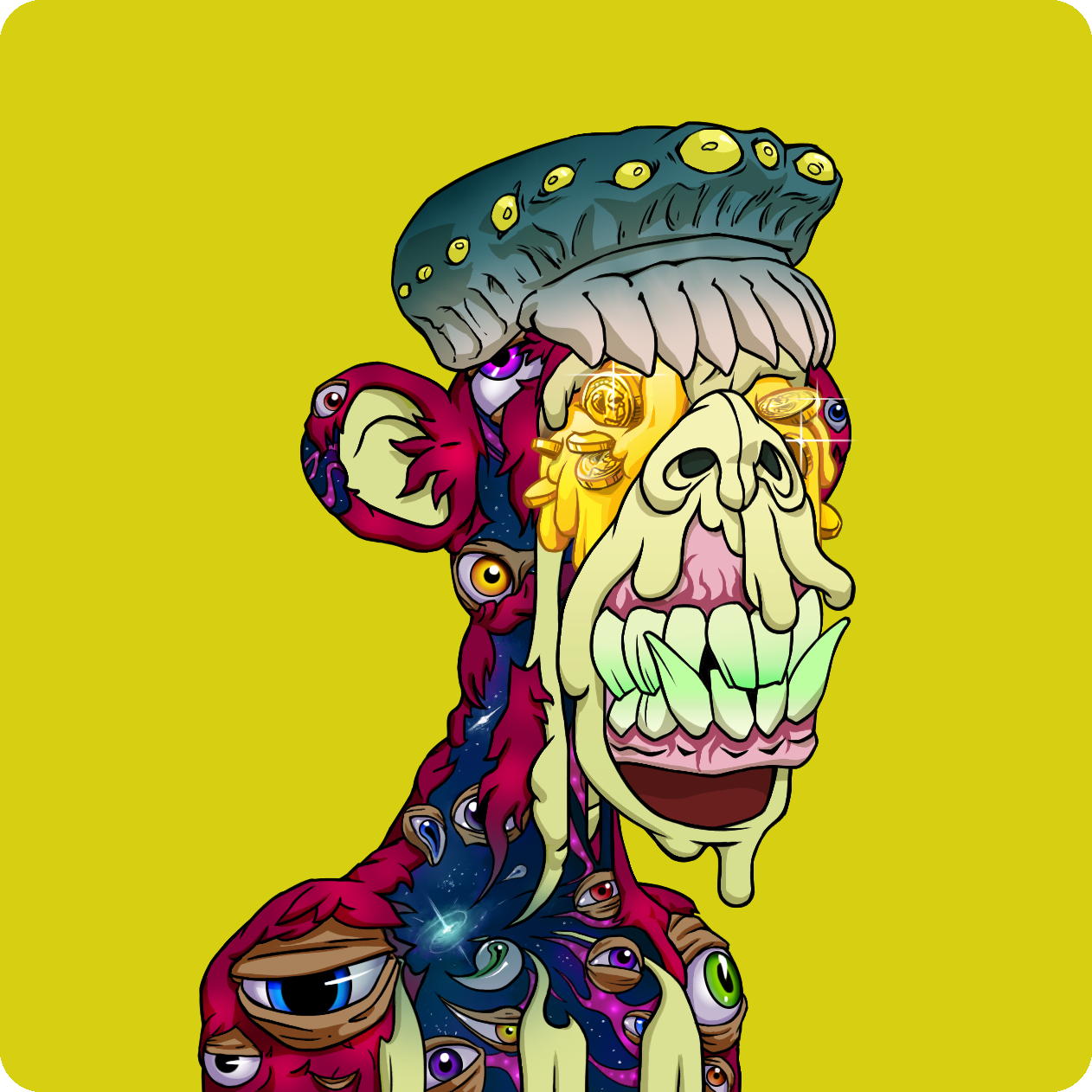 Yuga Labs - Mutant Ape Yacht Club - NFT # 9239