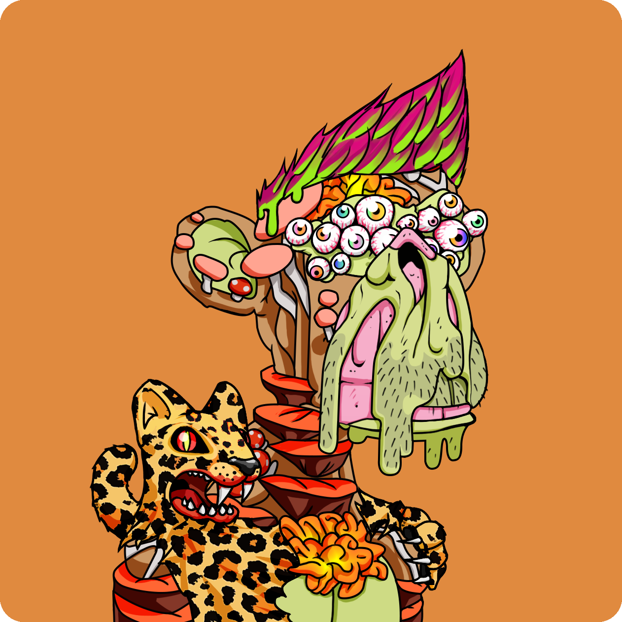 Yuga Labs - Mutant Ape Yacht Club - NFT # 19540