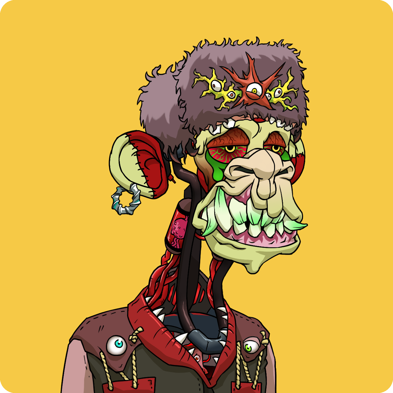 Yuga Labs - Mutant Ape Yacht Club - NFT # 26211