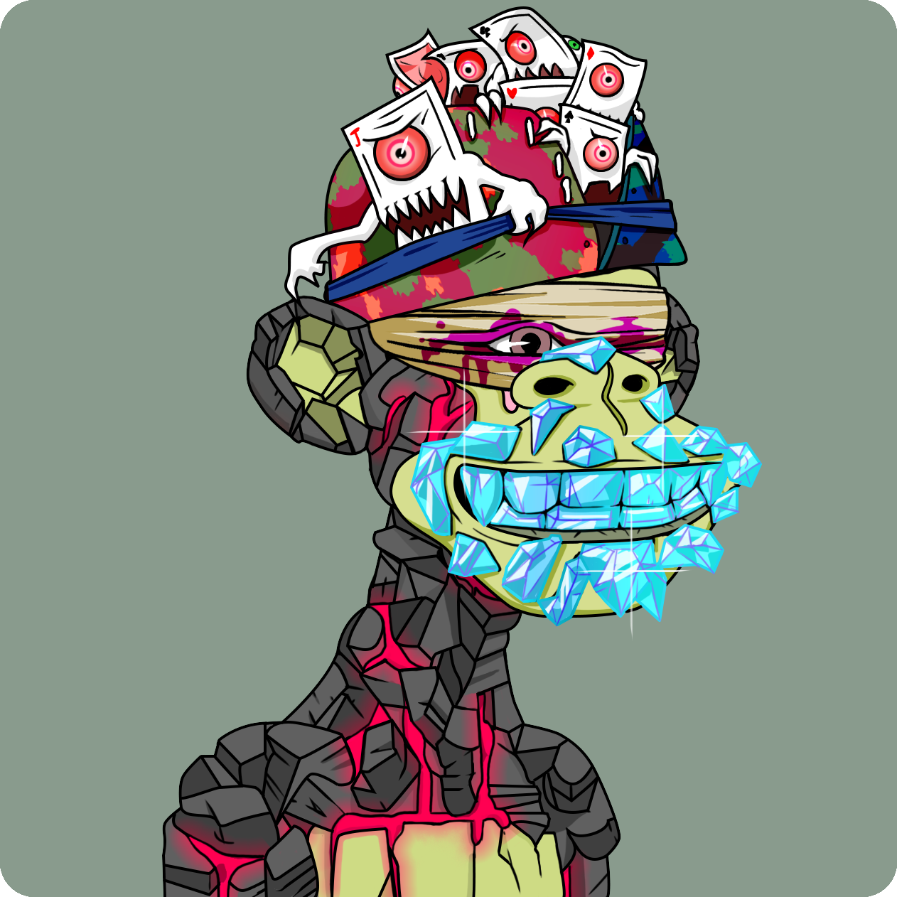 Yuga Labs - Mutant Ape Yacht Club - NFT # 17828