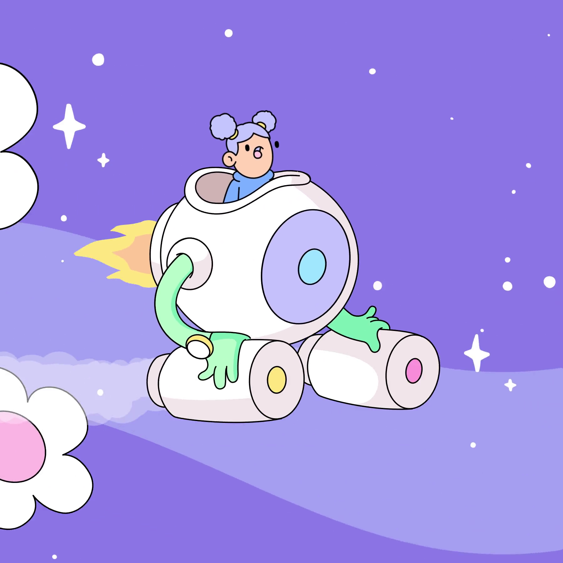 The Doodles Founders - Space Doodles - Space Doodle #527 - NFT # 527