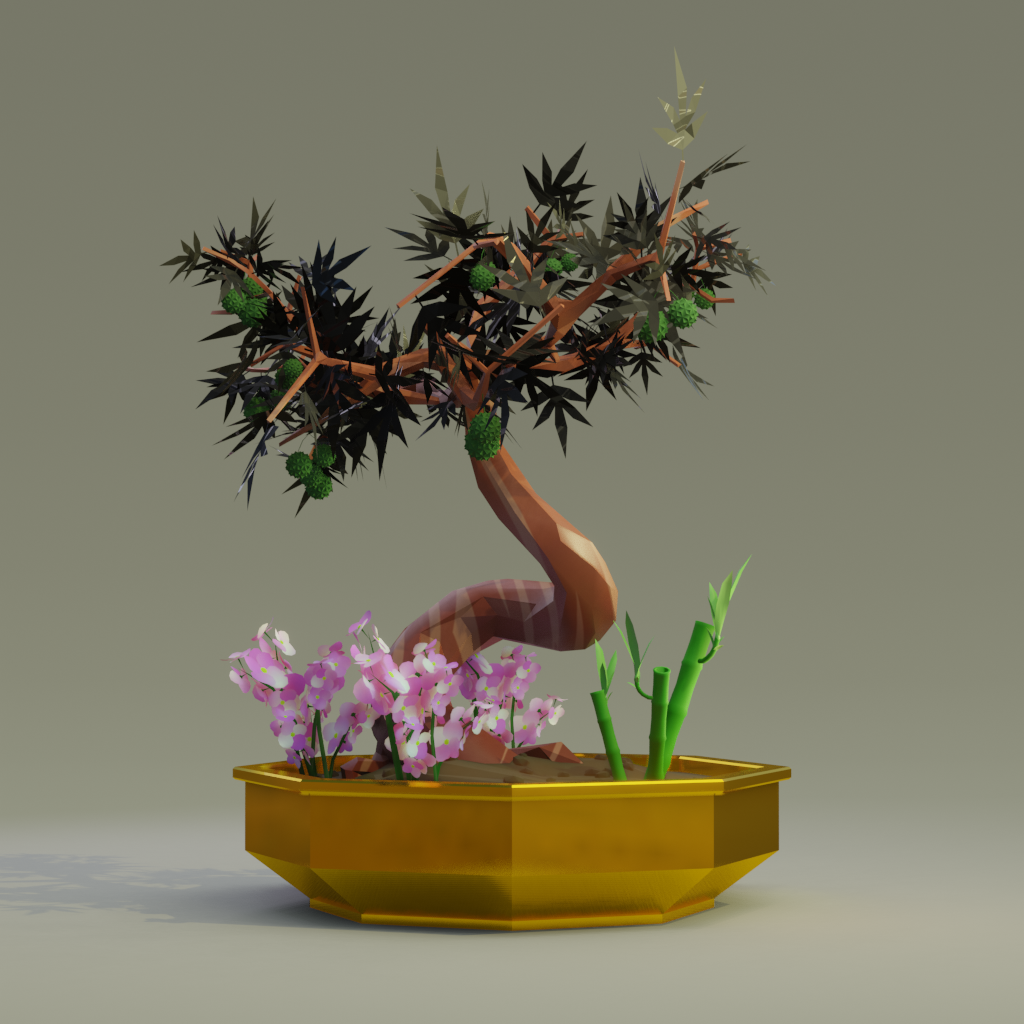 ZENFT Garden Society - Bonsai - Bonsai #8657 - NFT # 8657