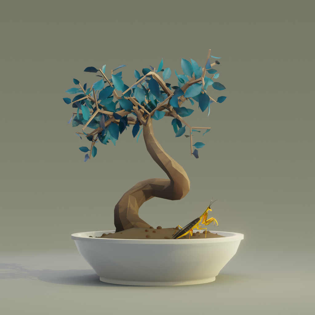 ZENFT Garden Society - Bonsai - Bonsai #8155 - NFT # 8155