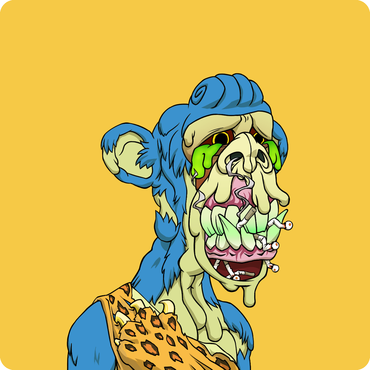 Yuga Labs - Mutant Ape Yacht Club - NFT # 3160