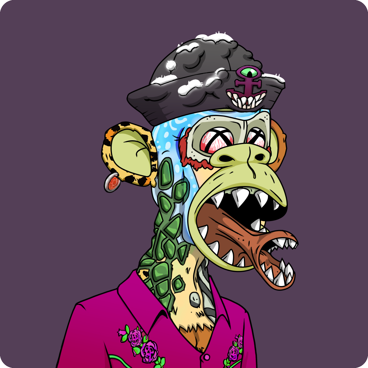 Yuga Labs - Mutant Ape Yacht Club - NFT # 3521