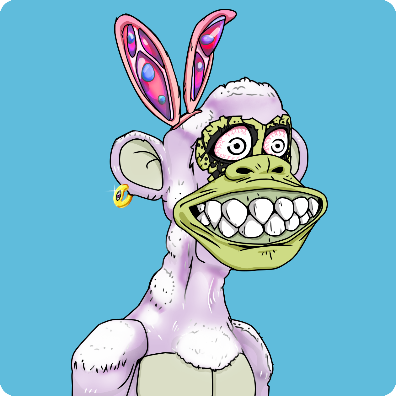 Yuga Labs - Mutant Ape Yacht Club - NFT # 17380