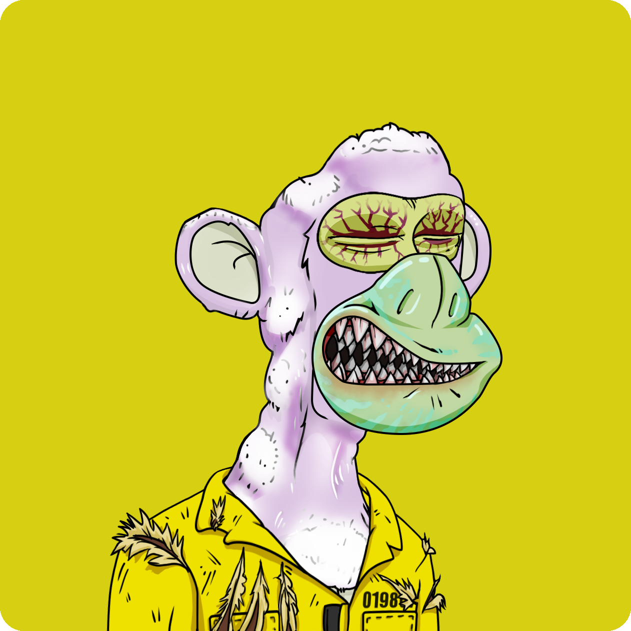 Yuga Labs - Mutant Ape Yacht Club - NFT # 4708