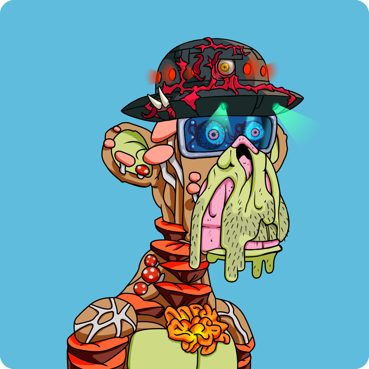 Yuga Labs - Mutant Ape Yacht Club - NFT # 422