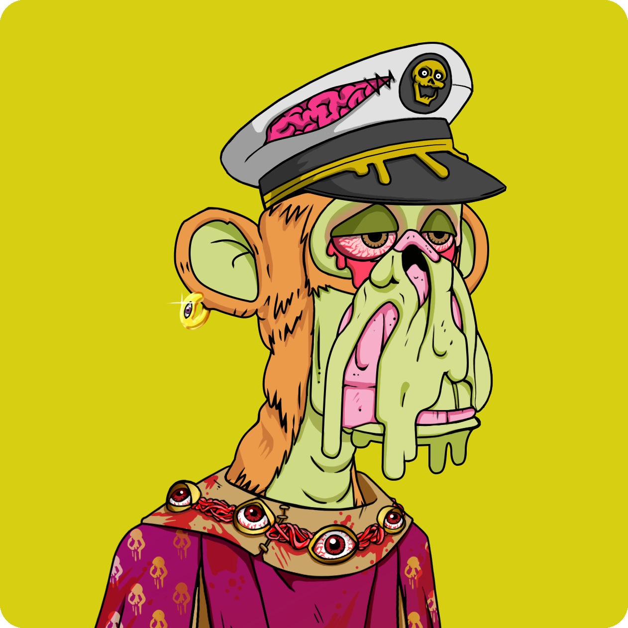 Yuga Labs - Mutant Ape Yacht Club - NFT # 25964