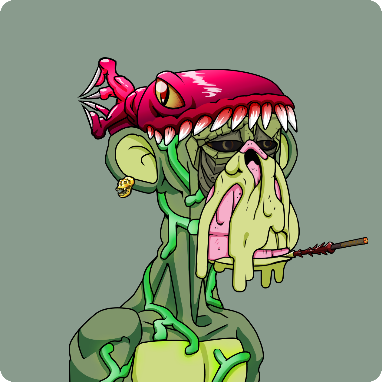 Yuga Labs - Mutant Ape Yacht Club - NFT # 6916