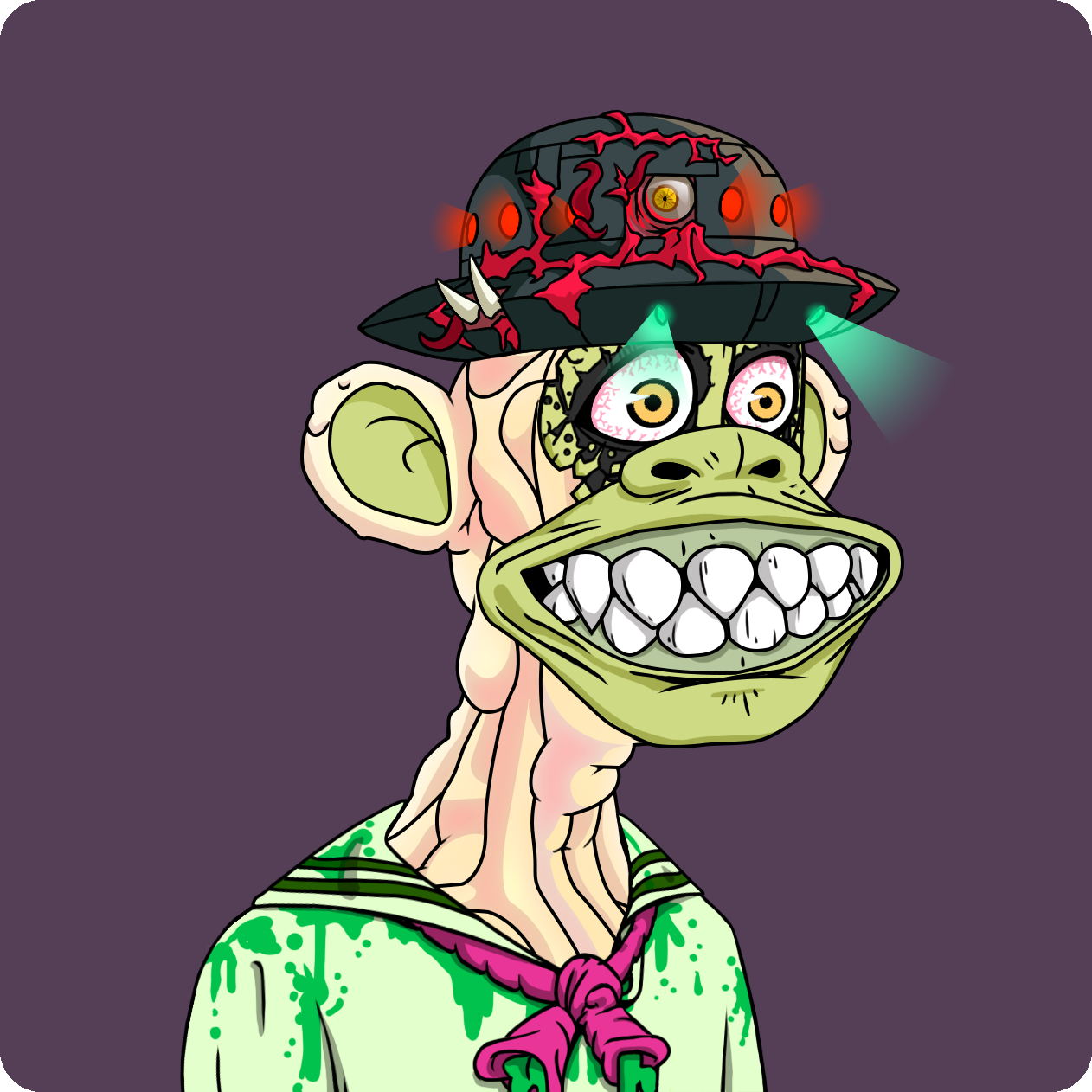 Yuga Labs - Mutant Ape Yacht Club - NFT # 8012