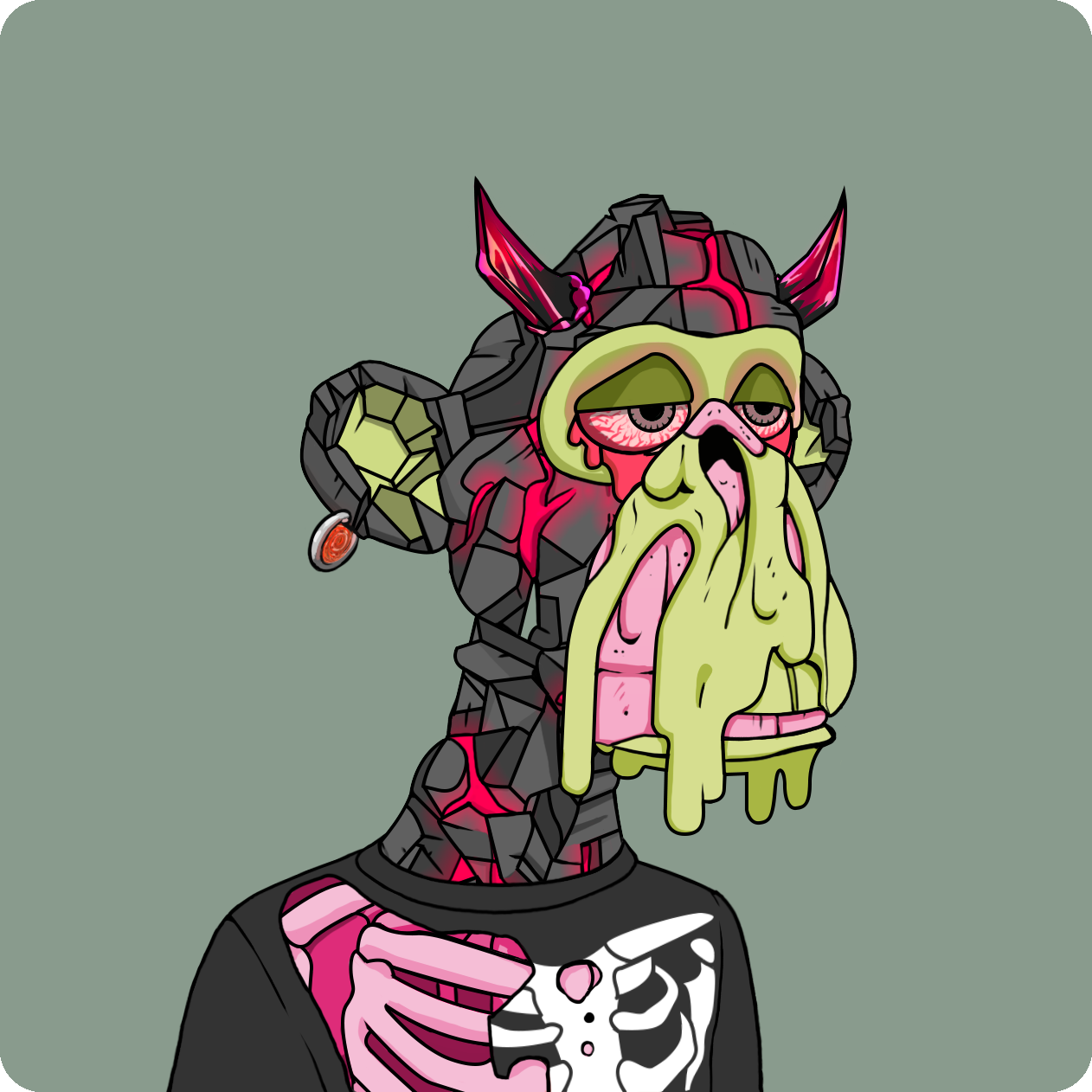 Yuga Labs - Mutant Ape Yacht Club - NFT # 4562