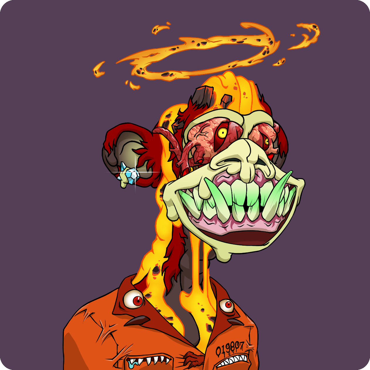 Yuga Labs - Mutant Ape Yacht Club - NFT # 20701