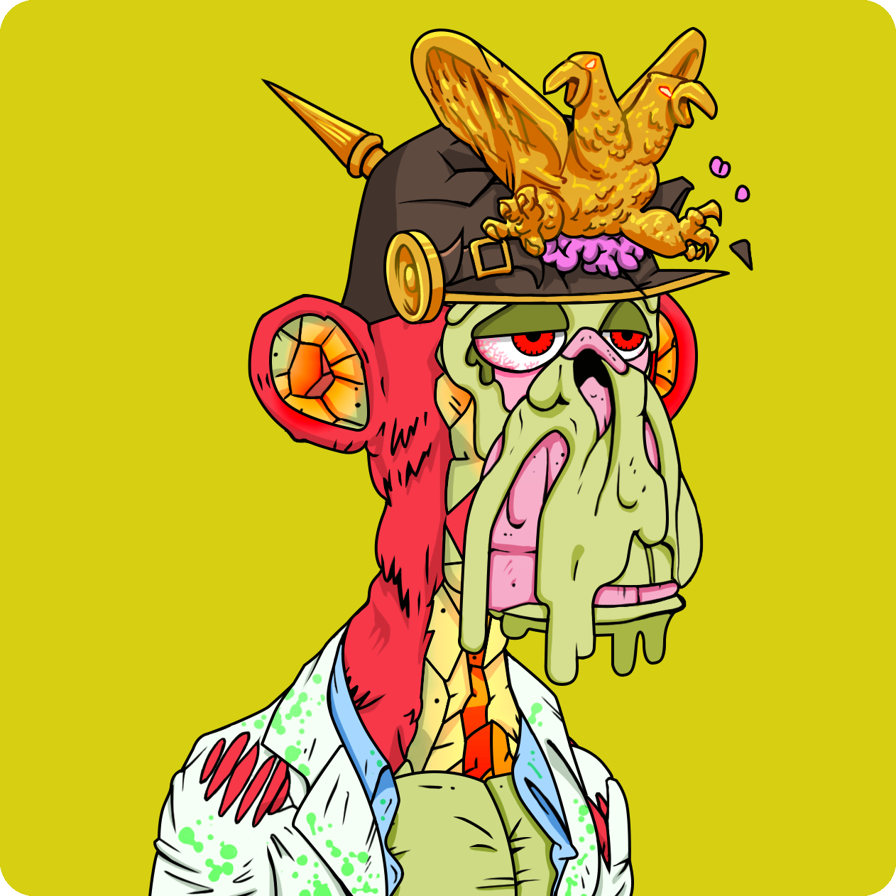 Yuga Labs - Mutant Ape Yacht Club - NFT # 8170