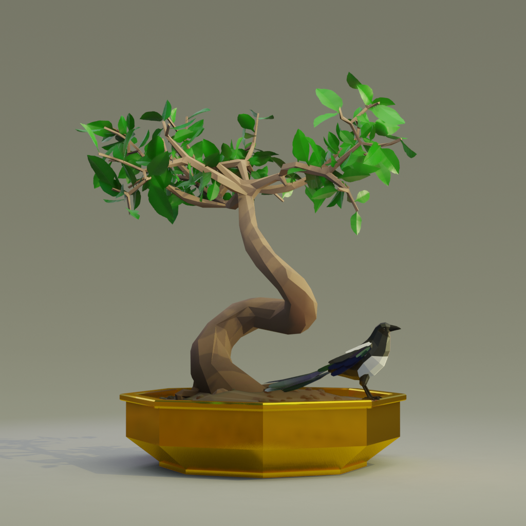 ZENFT Garden Society - Bonsai - Bonsai #8510 - NFT # 8510