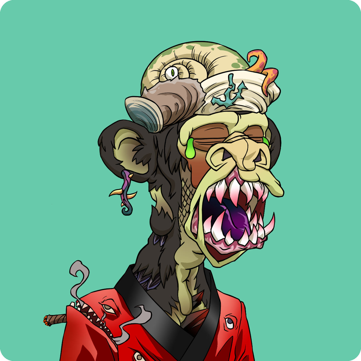 Yuga Labs - Mutant Ape Yacht Club - NFT # 16931