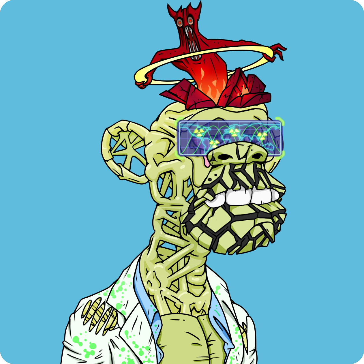 Yuga Labs - Mutant Ape Yacht Club - NFT # 14242