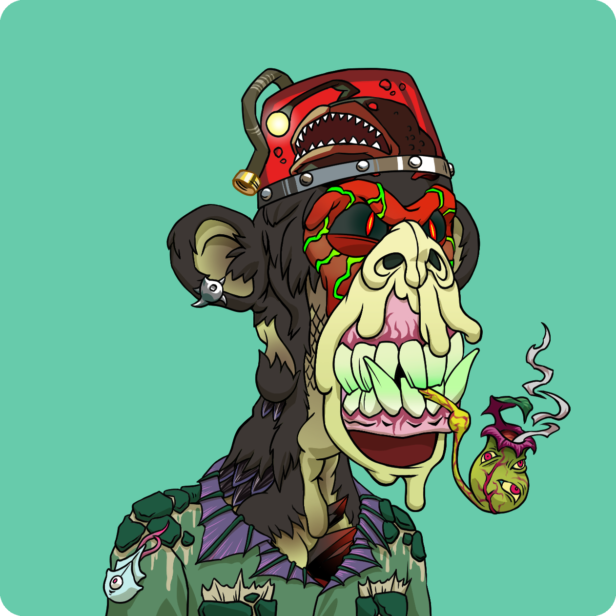 Yuga Labs - Mutant Ape Yacht Club - NFT # 13681