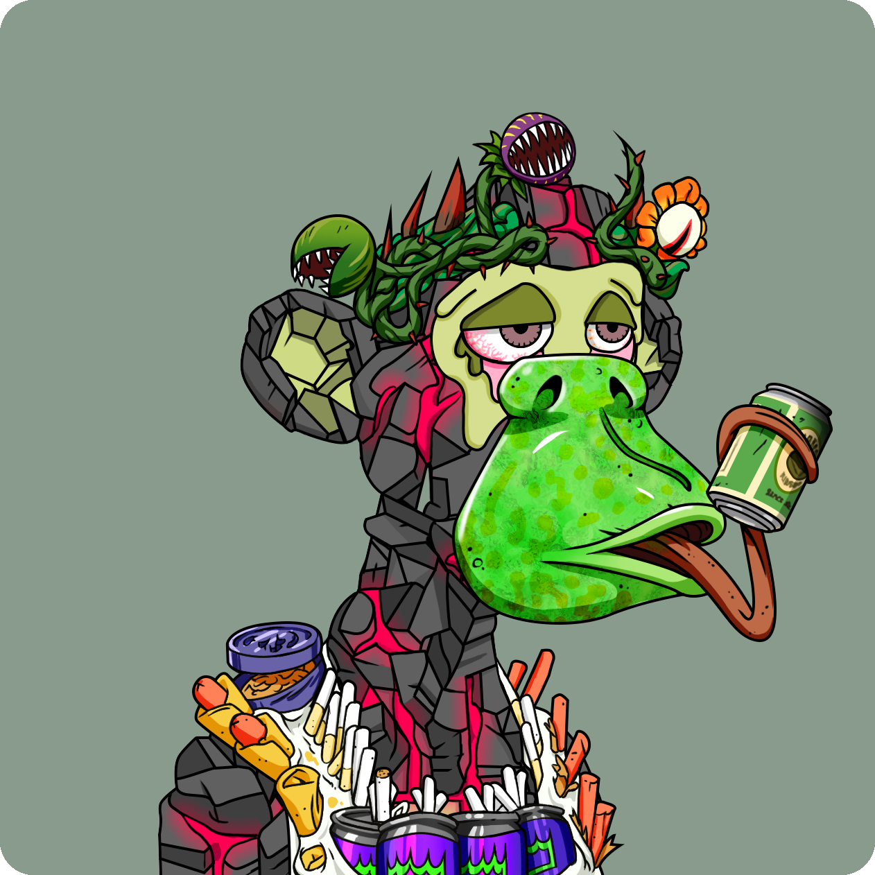 Yuga Labs - Mutant Ape Yacht Club - NFT # 7418