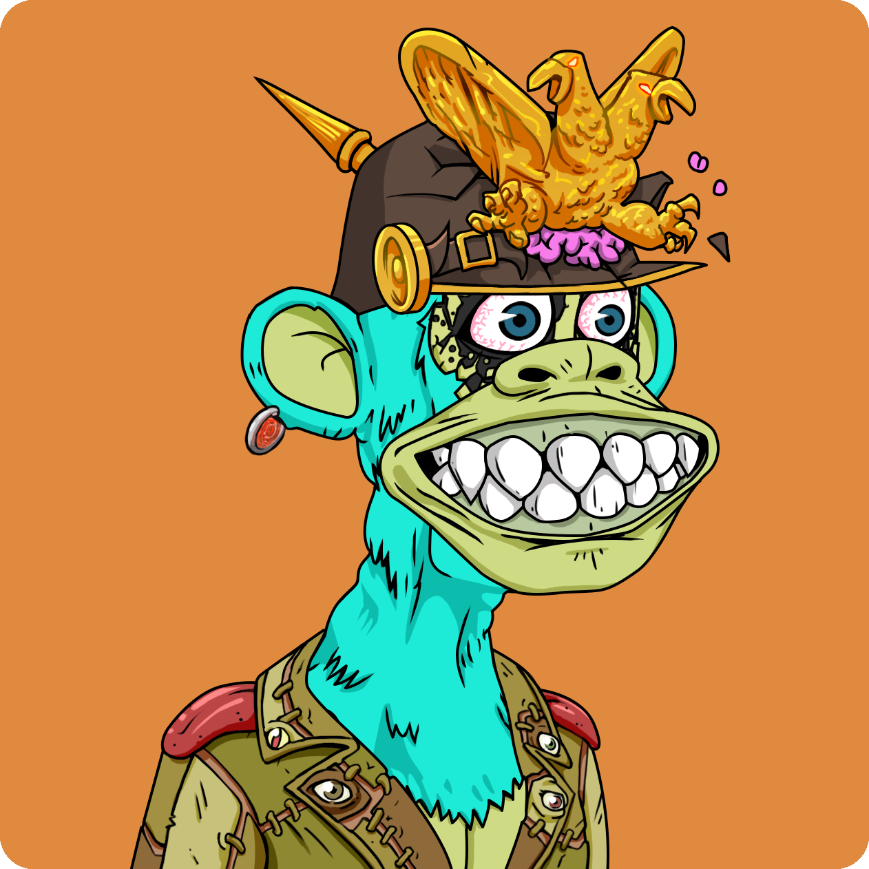 Yuga Labs - Mutant Ape Yacht Club - NFT # 4105