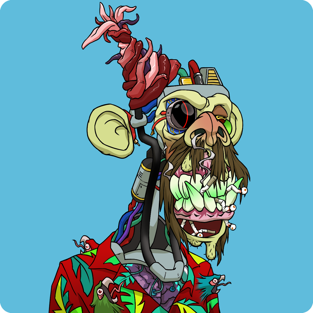 Yuga Labs - Mutant Ape Yacht Club - NFT # 25153