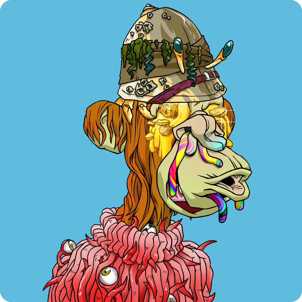 Yuga Labs - Mutant Ape Yacht Club - NFT # 19283