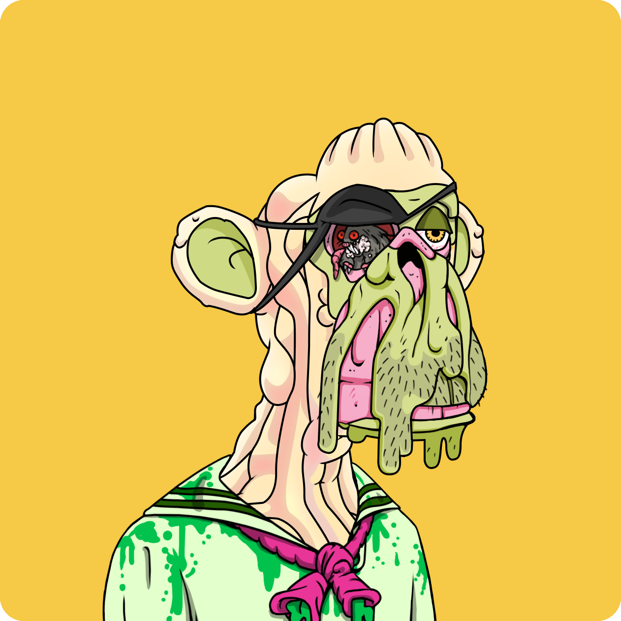 Yuga Labs - Mutant Ape Yacht Club - NFT # 15524