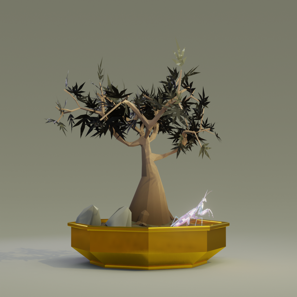 ZENFT Garden Society - Bonsai - Bonsai #8438 - NFT # 8438