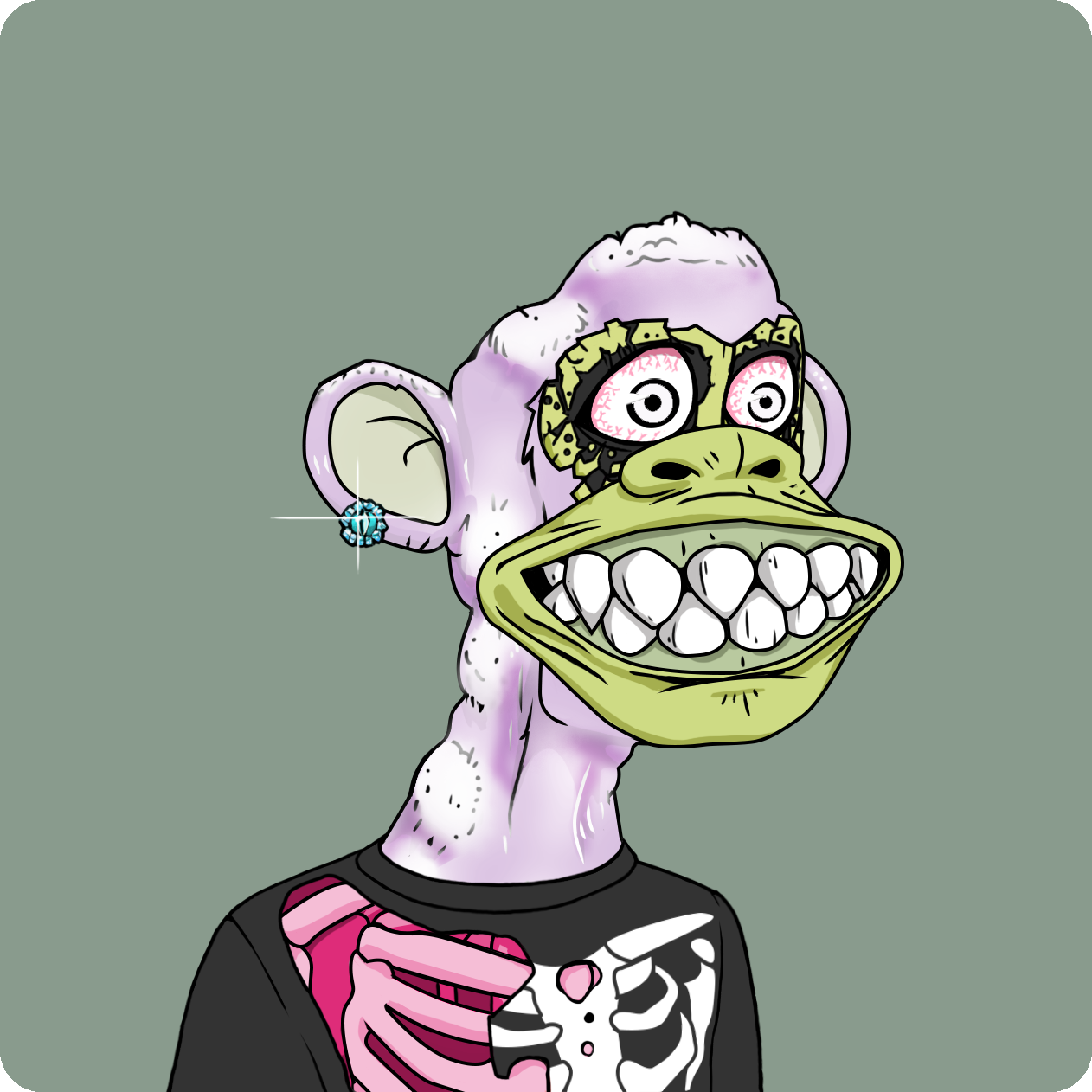 Yuga Labs - Mutant Ape Yacht Club - NFT # 20566