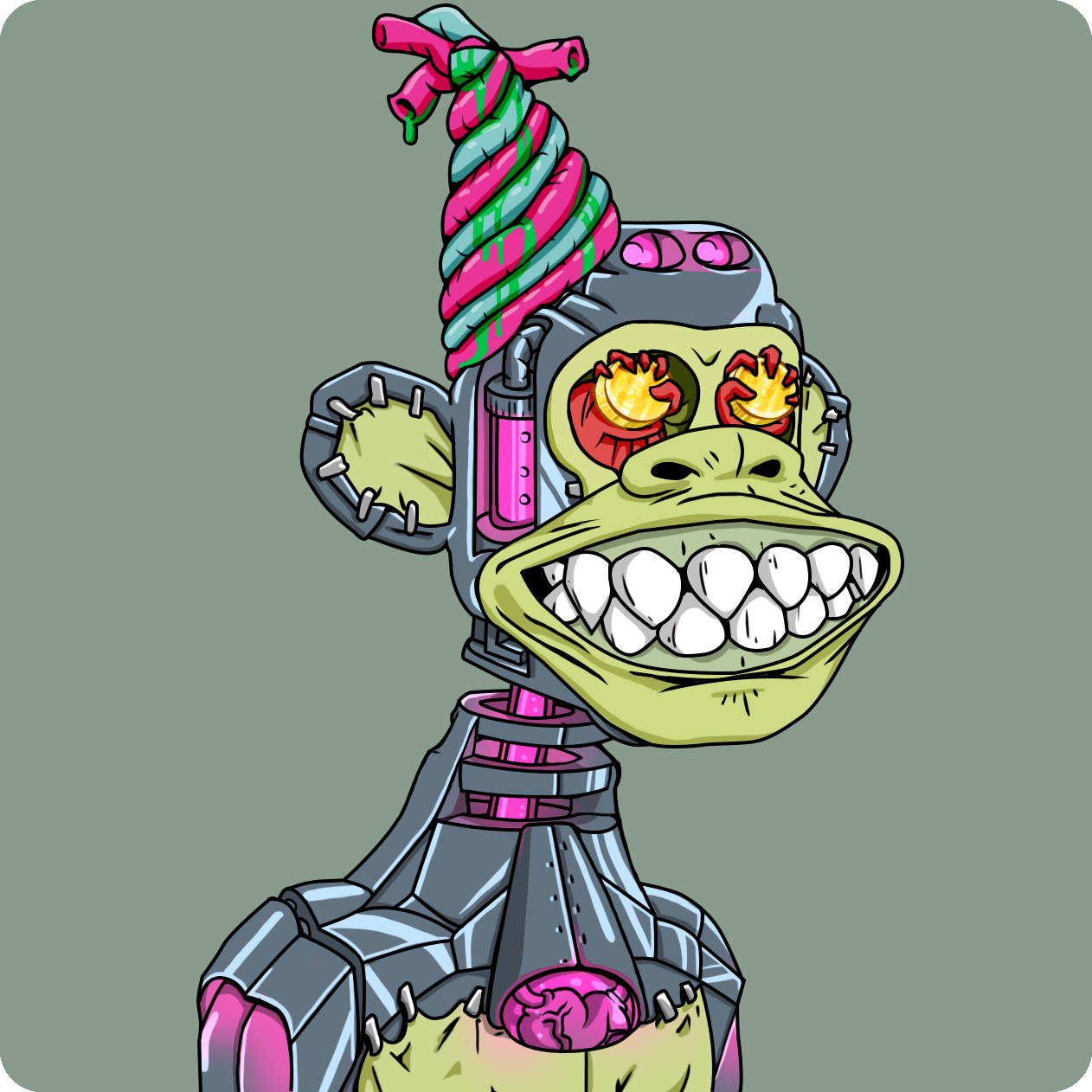 Yuga Labs - Mutant Ape Yacht Club - NFT # 8413