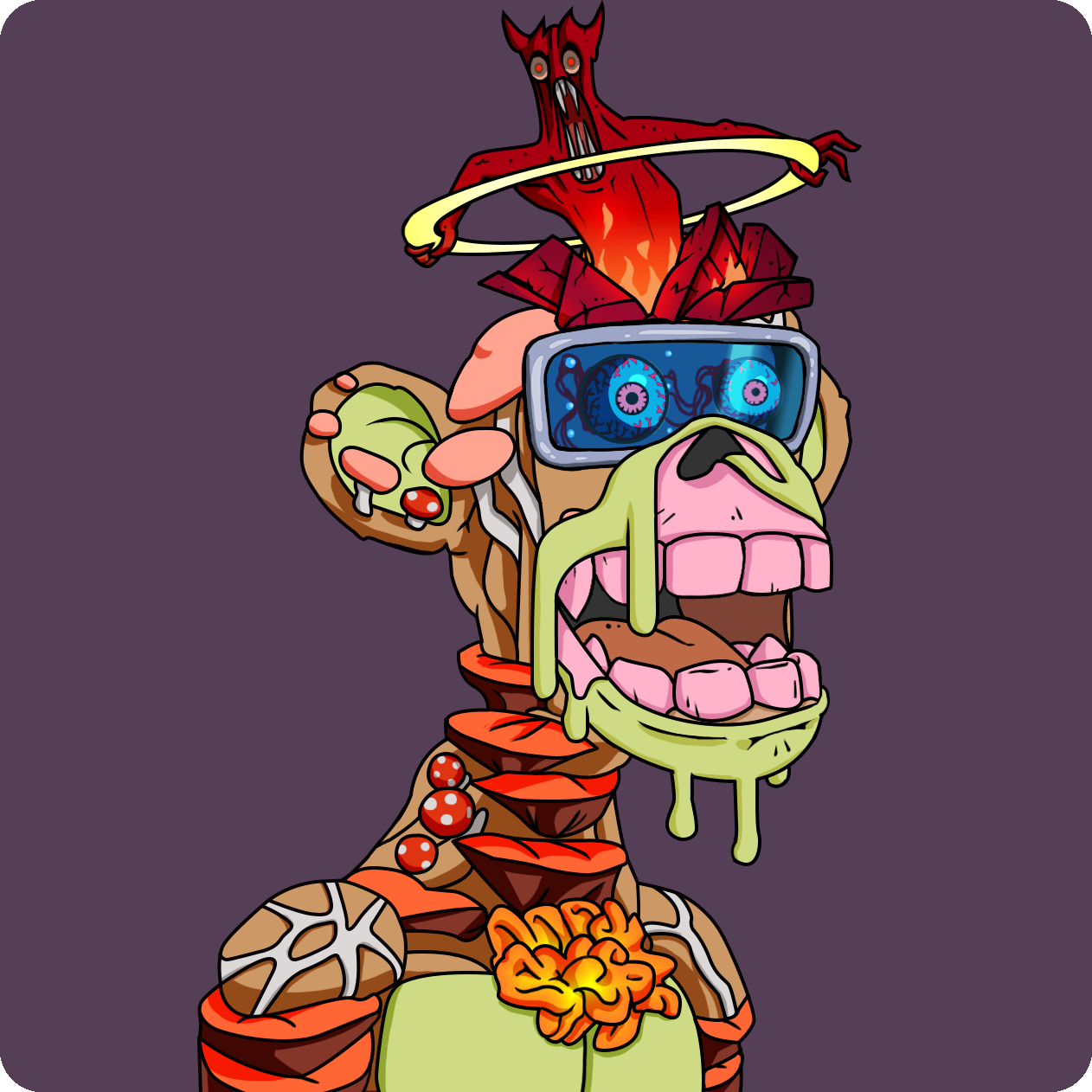 Yuga Labs - Mutant Ape Yacht Club - NFT # 5508