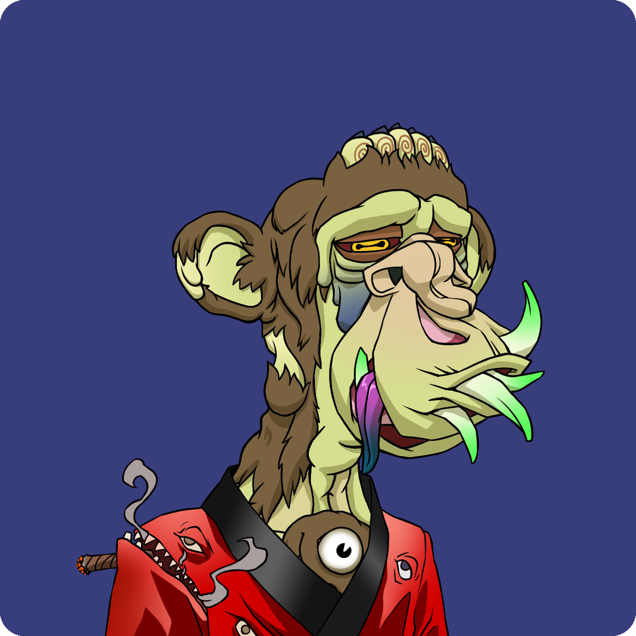 Yuga Labs - Mutant Ape Yacht Club - NFT # 9885