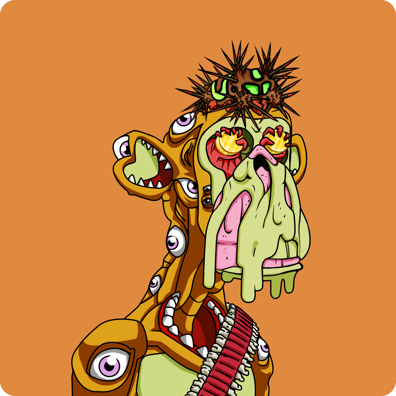 Yuga Labs - Mutant Ape Yacht Club - NFT # 818