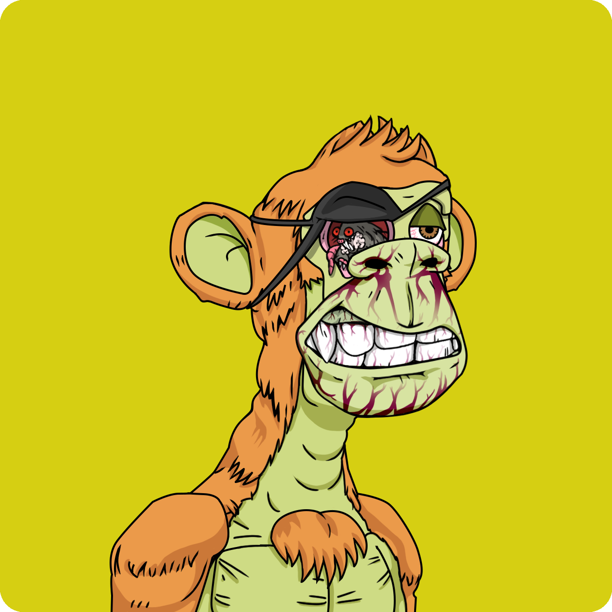 Yuga Labs - Mutant Ape Yacht Club - NFT # 7005