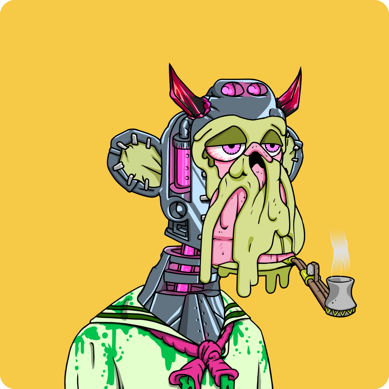 Yuga Labs - Mutant Ape Yacht Club - NFT # 6048