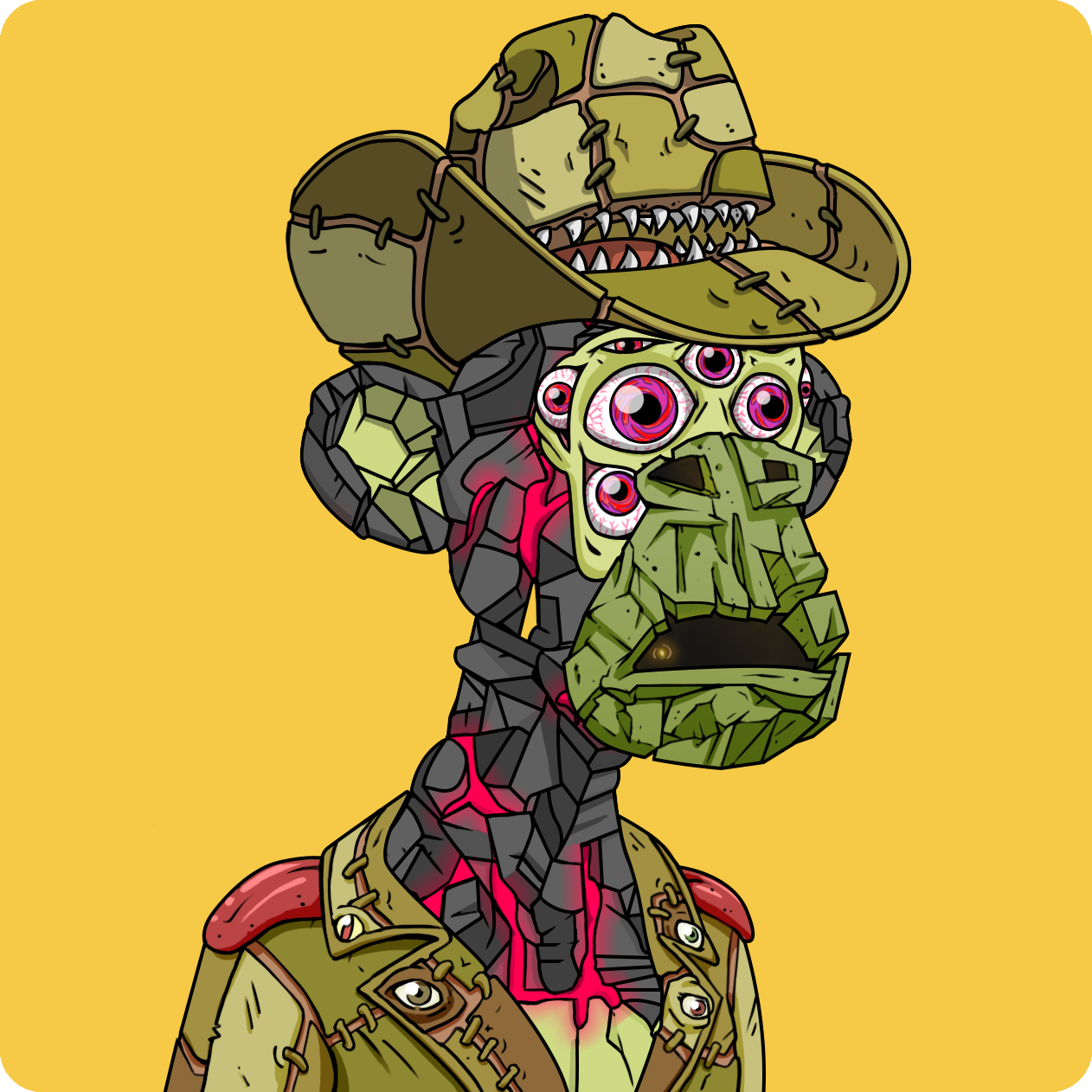 Yuga Labs - Mutant Ape Yacht Club - NFT # 21376