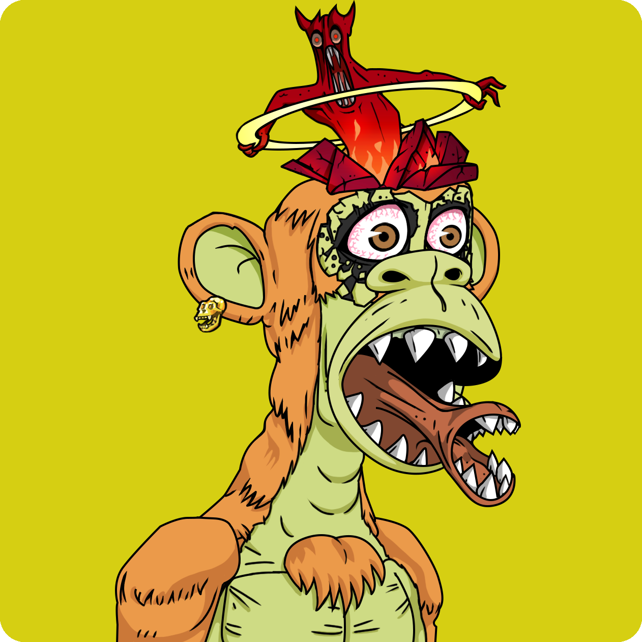 Yuga Labs - Mutant Ape Yacht Club - NFT # 5006