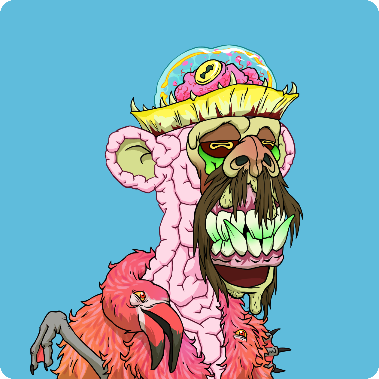 Yuga Labs - Mutant Ape Yacht Club - NFT # 3253