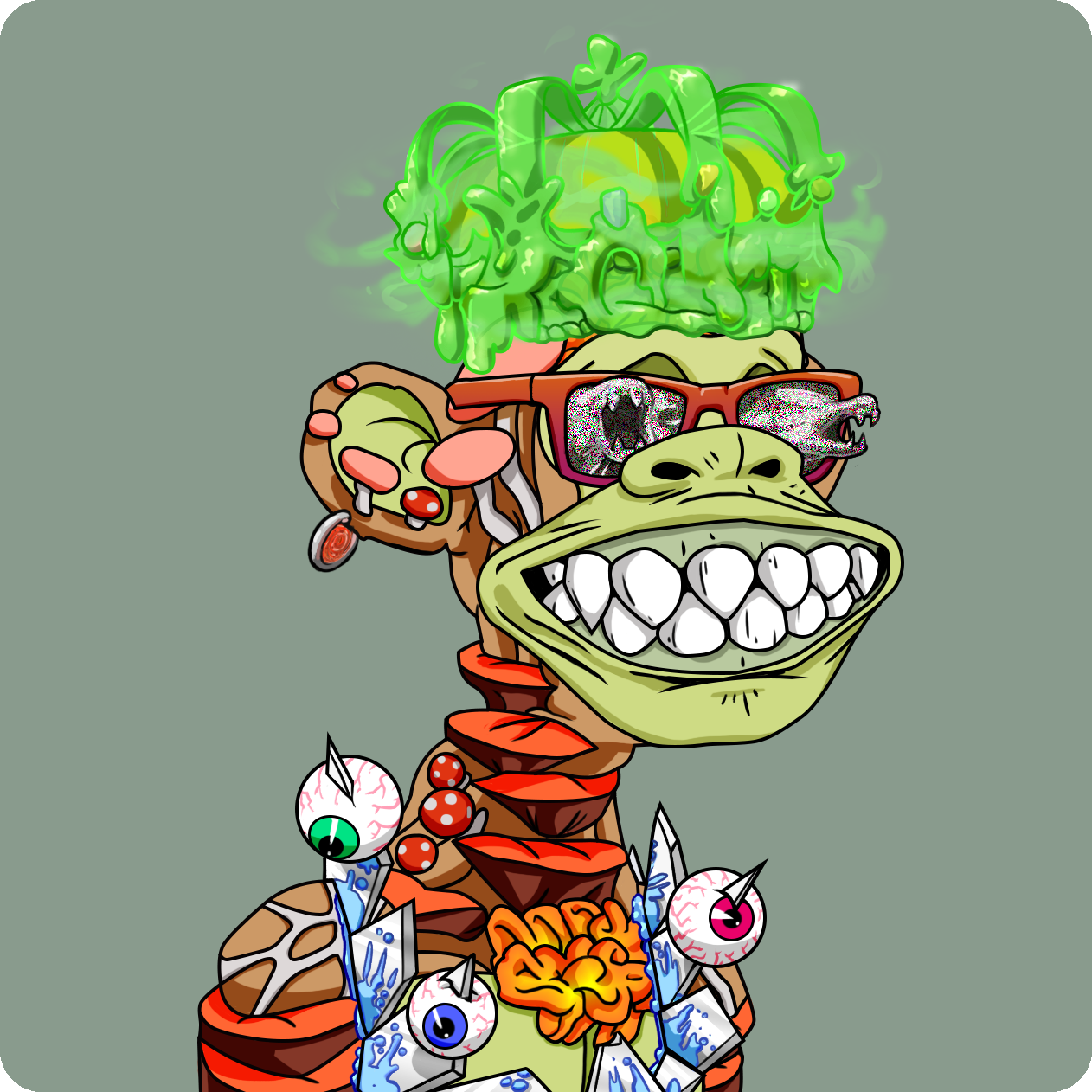 Yuga Labs - Mutant Ape Yacht Club - NFT # 16368