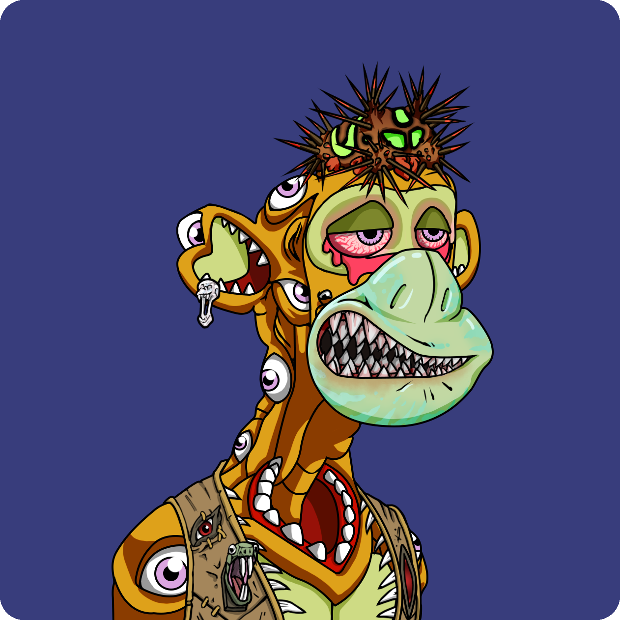 Yuga Labs - Mutant Ape Yacht Club - NFT # 19536