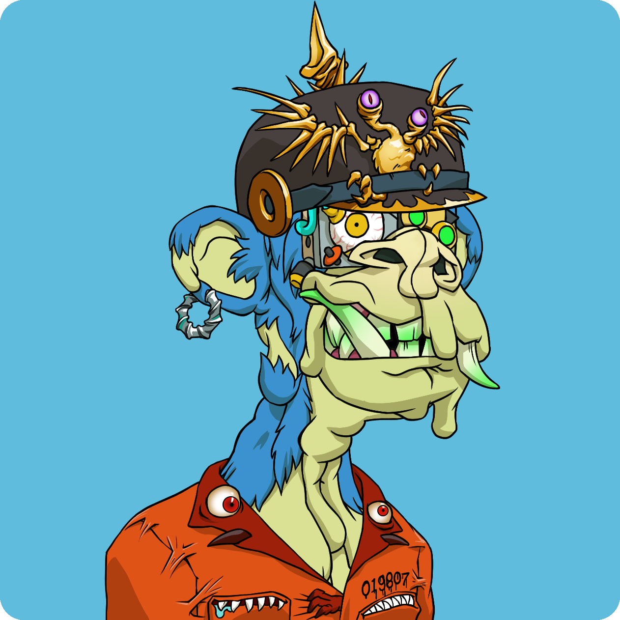 Yuga Labs - Mutant Ape Yacht Club - NFT # 22335