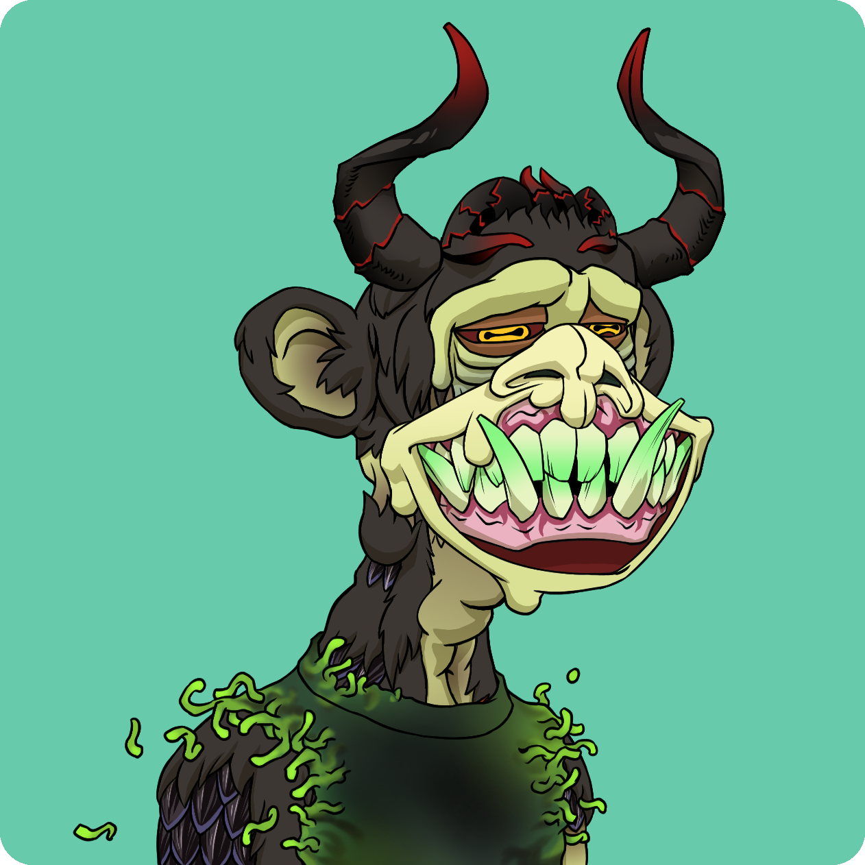 Yuga Labs - Mutant Ape Yacht Club - NFT # 24413