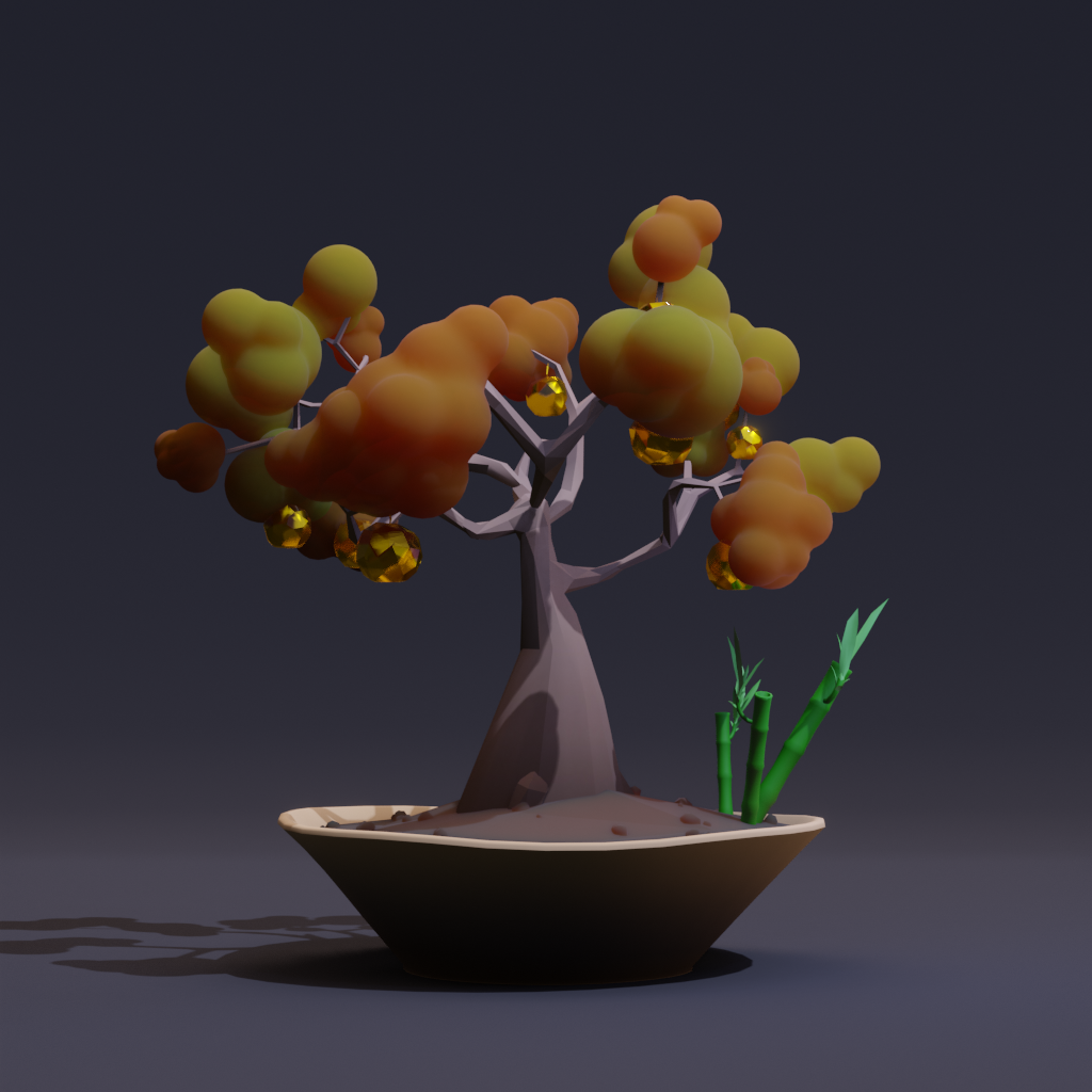 ZENFT Garden Society - Bonsai - Bonsai #8424 - NFT # 8424