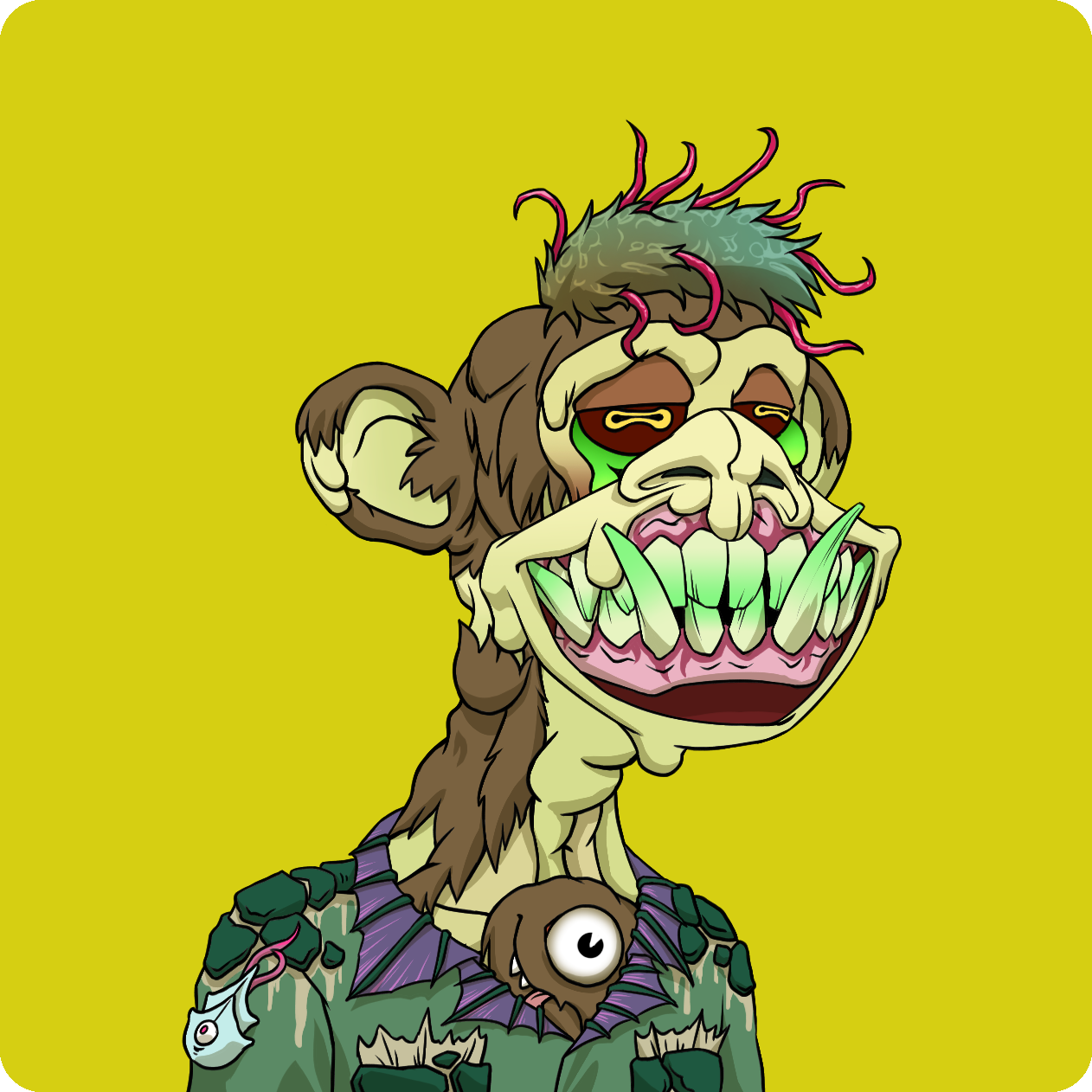 Yuga Labs - Mutant Ape Yacht Club - NFT # 8431