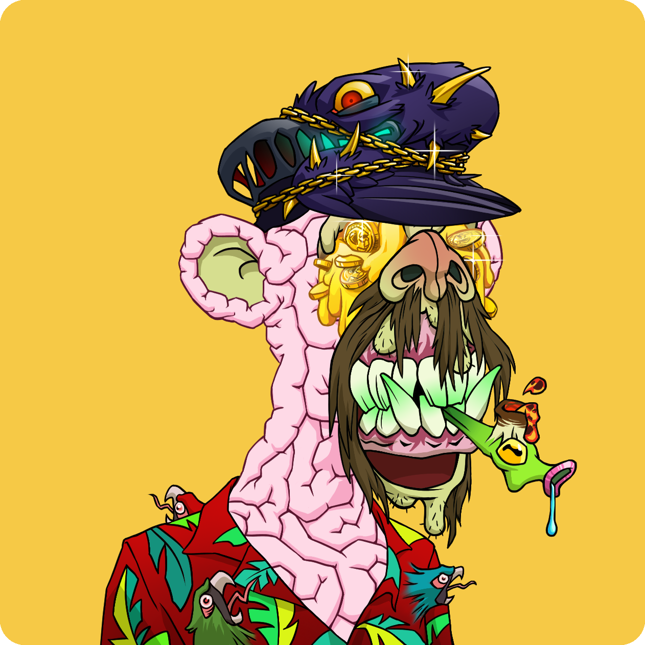 Yuga Labs - Mutant Ape Yacht Club - NFT # 216